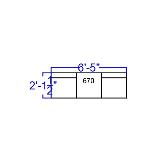 Black LeatherSoft Reception Configuration, 3 Pieces