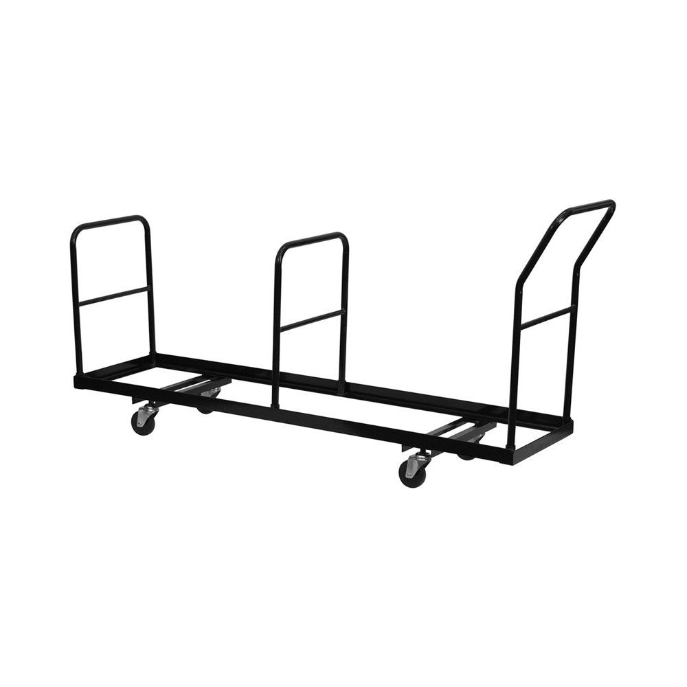 Vertical Storage Folding Chair Dolly - 35 Chair Capacity