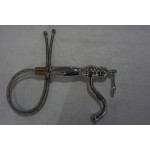 1 Hole CUPC Approved Lead Free Brass Faucet Set In Chrome Color - Overflow Drain Incl.