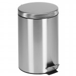 Stainless Steel Fingerprint Resistant Soft Close, Step Trash Can - 12L (3.2 Gallons)