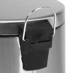 Stainless Steel Fingerprint Resistant Soft Close, Step Trash Can - 12L (3.2 Gallons)