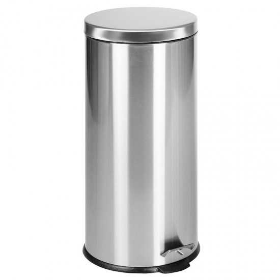 Stainless Steel Fingerprint Resistant Soft Close, Step Trash Can - 30L (7.9 Gallons)