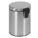 Stainless Steel Fingerprint Resistant Soft Close, Step Trash Can - 5L (1.3 Gallons)