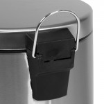Stainless Steel Fingerprint Resistant Soft Close, Step Trash Can - 5L (1.3 Gallons)