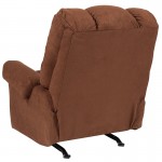 Sierra Chocolate Microfiber Rocker Recliner