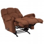 Sierra Chocolate Microfiber Rocker Recliner