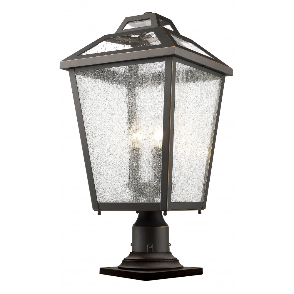 Z-Lite 3 Light Outdoor Pier Mount Light Z-Lite 3 Light Outdoor Pier Mount Light