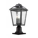 Z-Lite 3 Light Outdoor Pier Mount Light