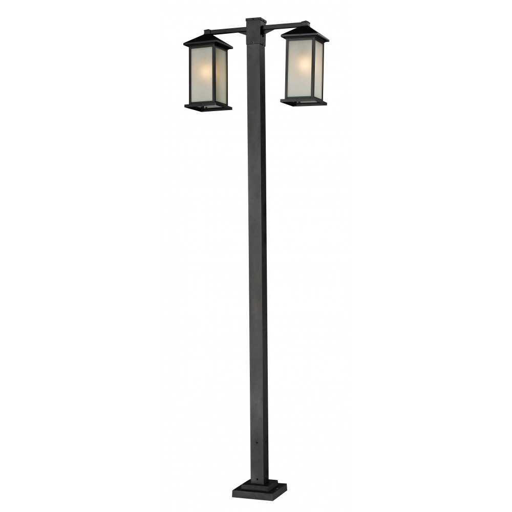 Z-Lite 2 Head Outdoor Post Z-Lite 2 Head Outdoor Post