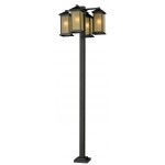 Z-Lite 4 Head Outdoor Post