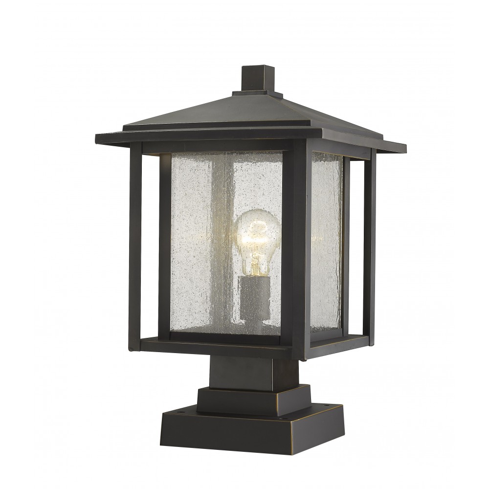 Z-Lite 1 Light Outdoor Pier Mounted Fixture Z-Lite 1 Light Outdoor Pier Mounted Fixture