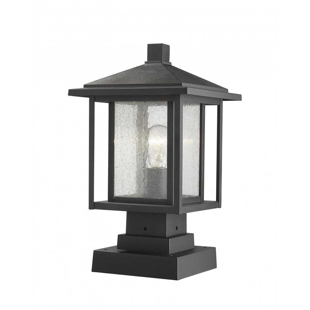 Z-Lite 1 Light Outdoor Pier Mounted Fixture Z-Lite 1 Light Outdoor Pier Mounted Fixture
