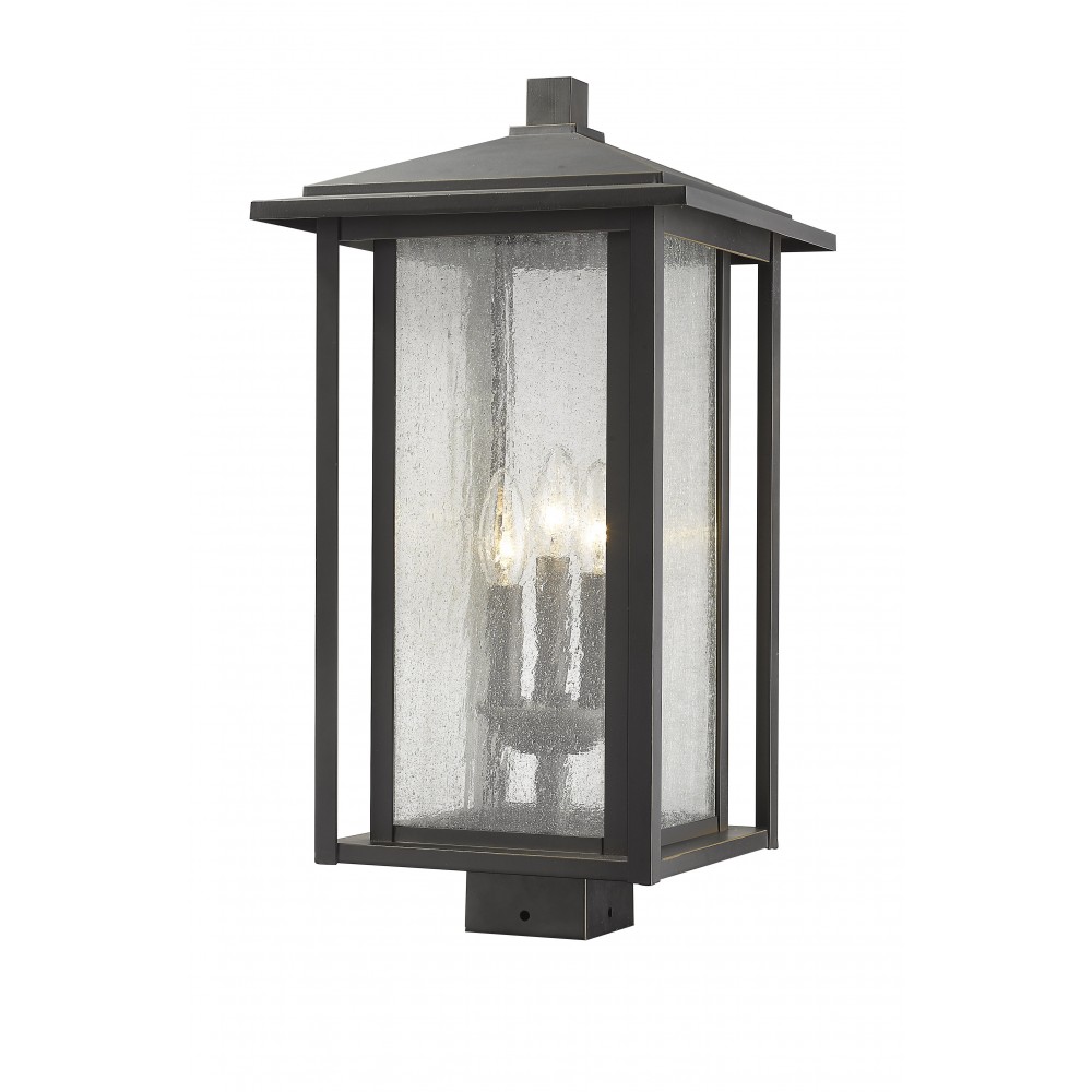 Z-Lite 3 Light Outdoor Post Mount Fixture Z-Lite 3 Light Outdoor Post Mount Fixture
