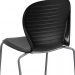 551 lb. Capacity Black Stack Chair