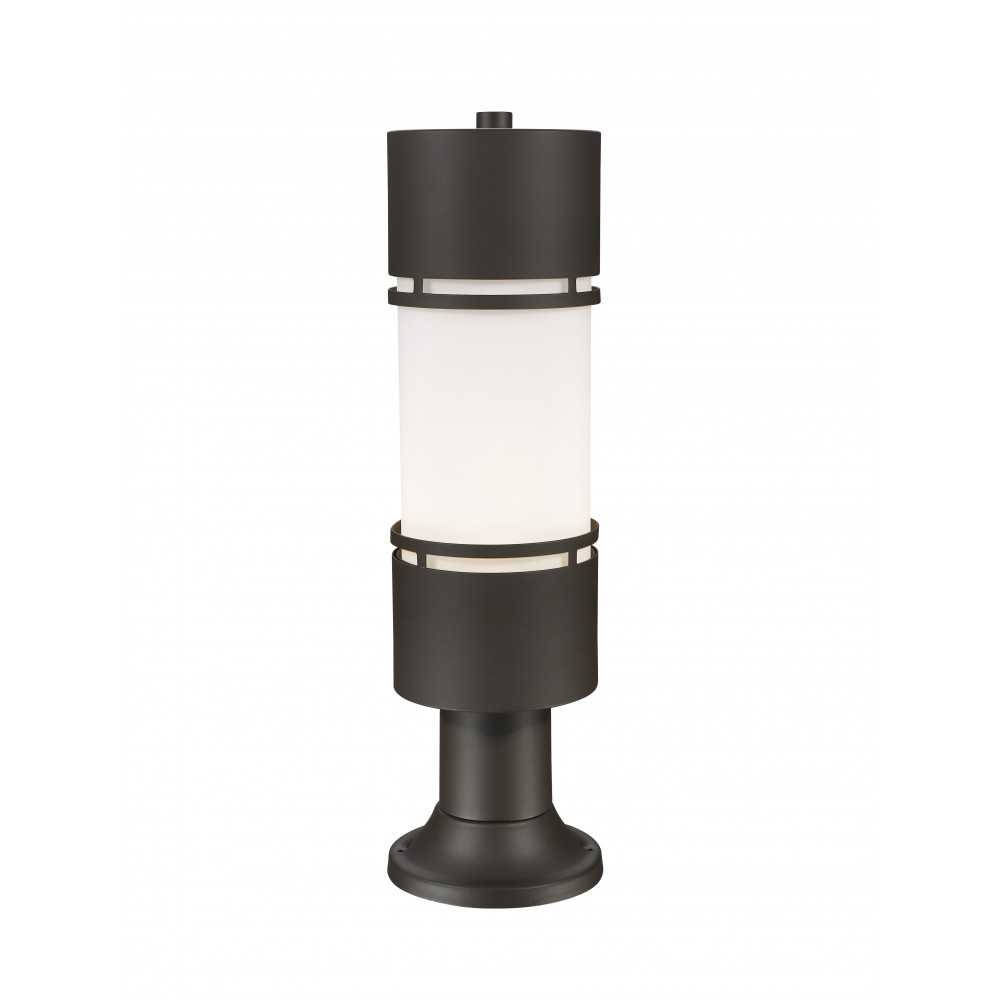 Z-Lite Outdoor LED Post Mount Light with Pier Mount Z-Lite Outdoor LED Post Mount Light with Pier Mount