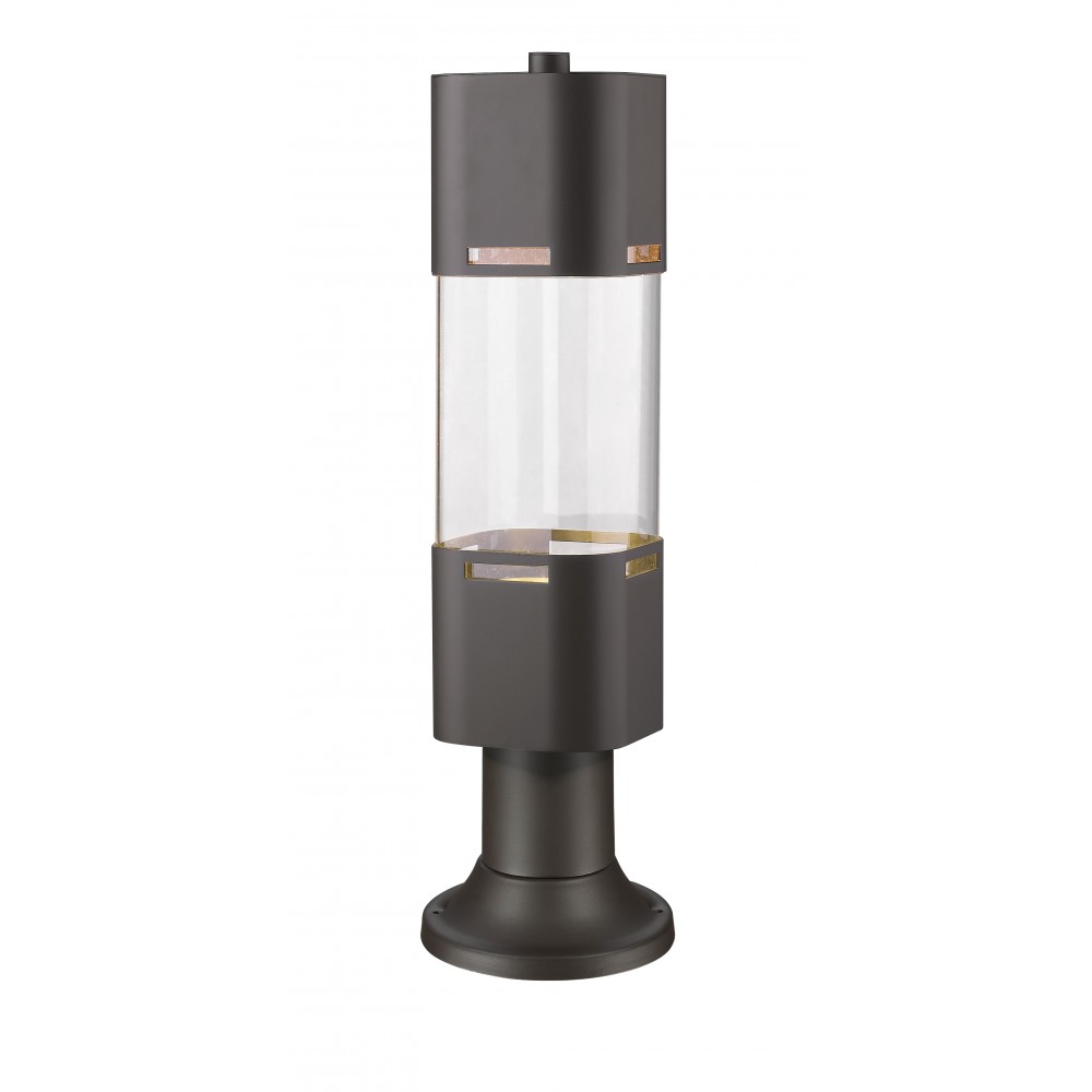 Z-Lite 1 Light Outdoor LED Post Head with Pier Mount Z-Lite 1 Light Outdoor LED Post Head with Pier Mount