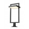 Z-Lite 1 Light Outdoor Pier Mounted Fixture