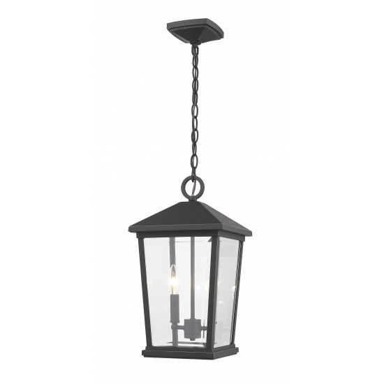 Z-Lite 2 Light Outdoor Chain Mount Ceiling Fixture