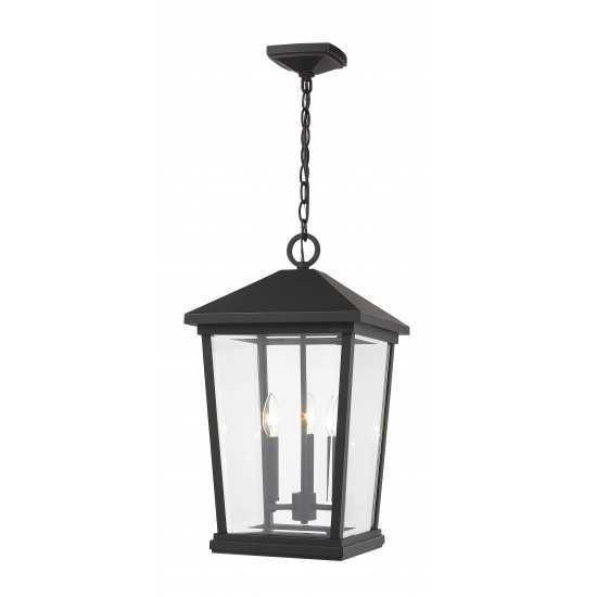 Z-Lite 3 Light Outdoor Chain Mount Ceiling Fixture