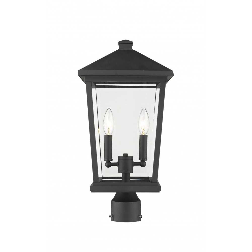 Z-Lite 2 Light Outdoor Post Mount Fixture Z-Lite 2 Light Outdoor Post Mount Fixture
