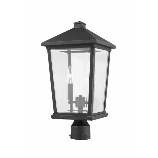 Z-Lite 2 Light Outdoor Post Mount Fixture