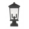 Z-Lite 2 Light Outdoor Pier Mounted Fixture