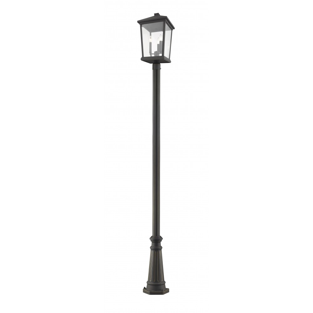 Z-Lite 3 Light Outdoor Post Mounted Fixture