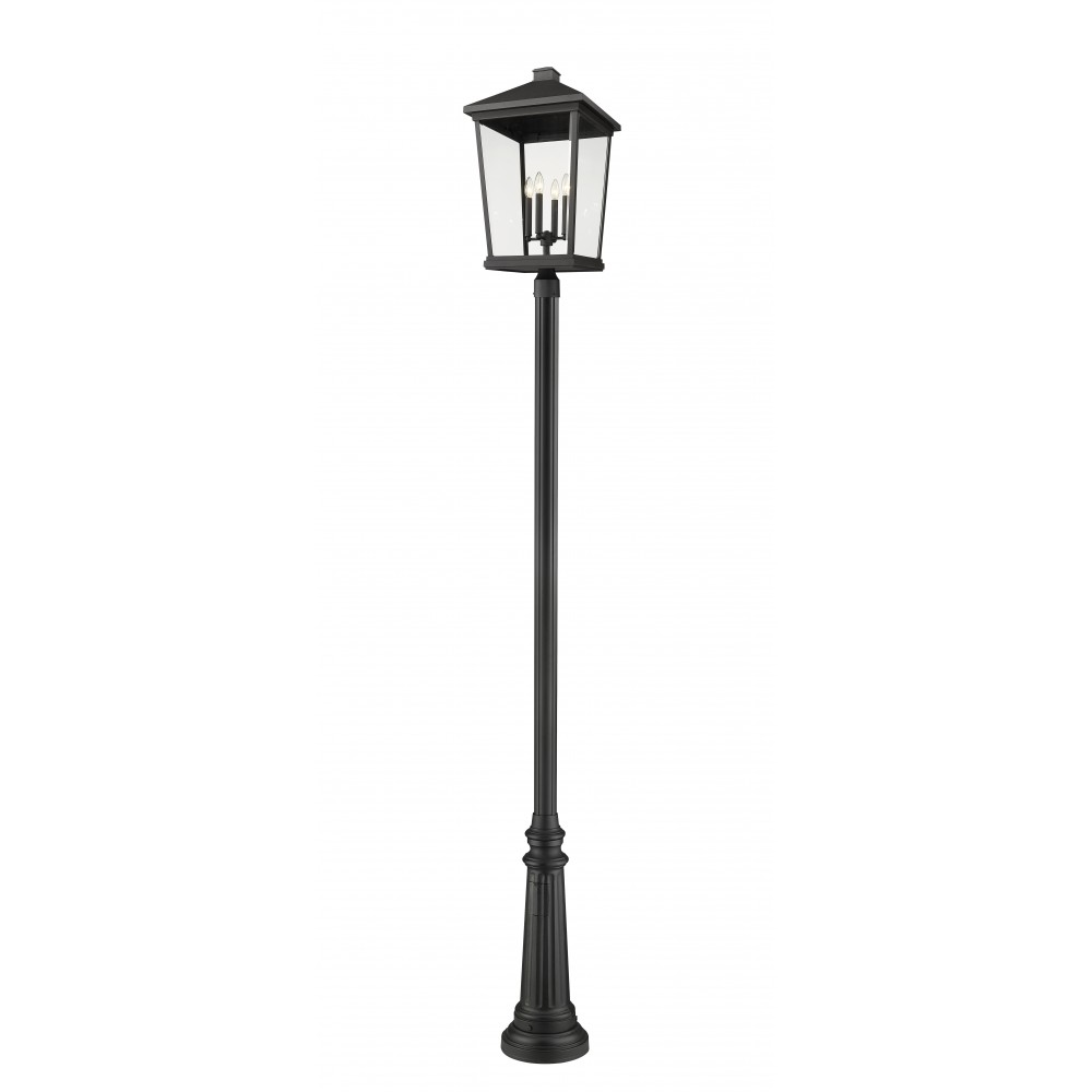 Z-Lite 4 Light Outdoor Post Mounted Fixture Z-Lite 4 Light Outdoor Post Mounted Fixture
