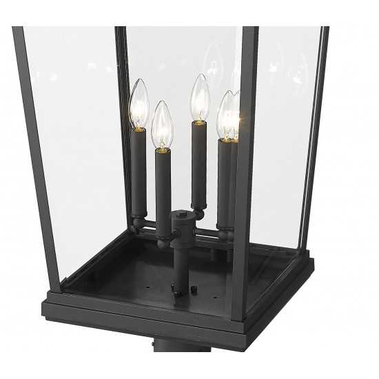 Z-Lite 4 Light Outdoor Post Mounted Fixture