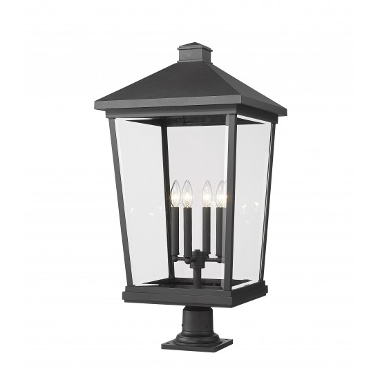 Z-Lite 4 Light Outdoor Pier Mounted Fixture