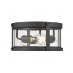 Z-Lite 3 Light Outdoor Flush Ceiling Mount Fixture