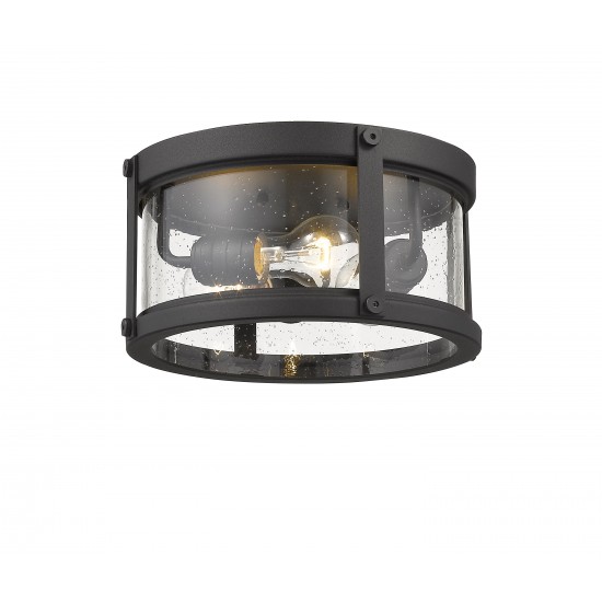 Z-Lite 3 Light Outdoor Flush Ceiling Mount Fixture