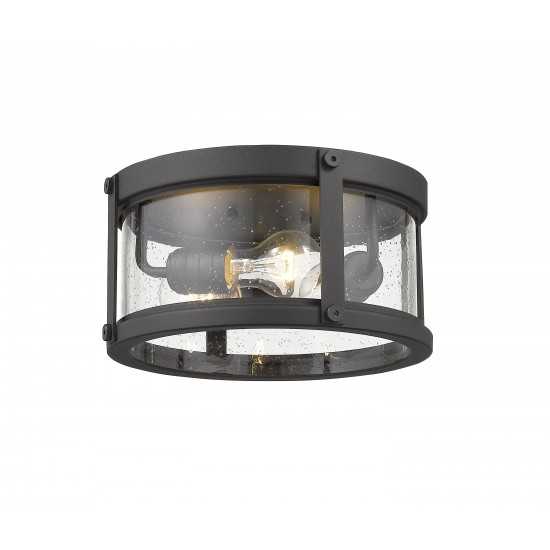 Z-Lite 3 Light Outdoor Flush Ceiling Mount Fixture