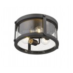 Z-Lite 3 Light Outdoor Flush Ceiling Mount Fixture