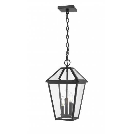 Z-Lite 3 Light Outdoor Chain Mount Ceiling Fixture