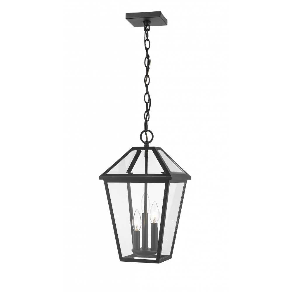 Z-Lite 3 Light Outdoor Chain Mount Ceiling Fixture