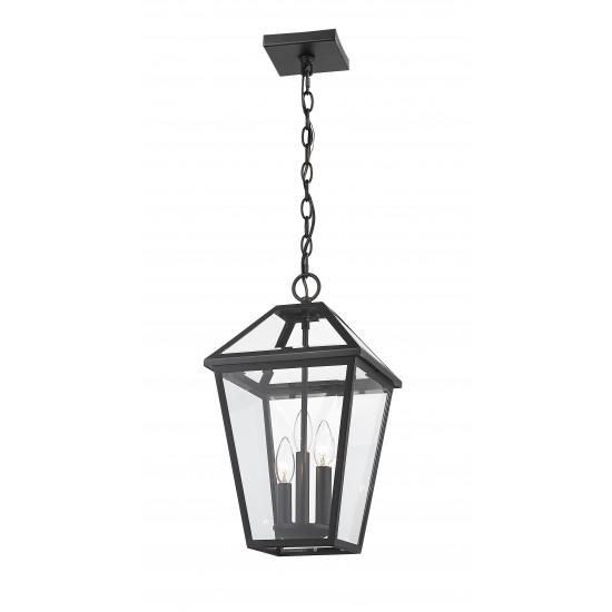 Z-Lite 3 Light Outdoor Chain Mount Ceiling Fixture