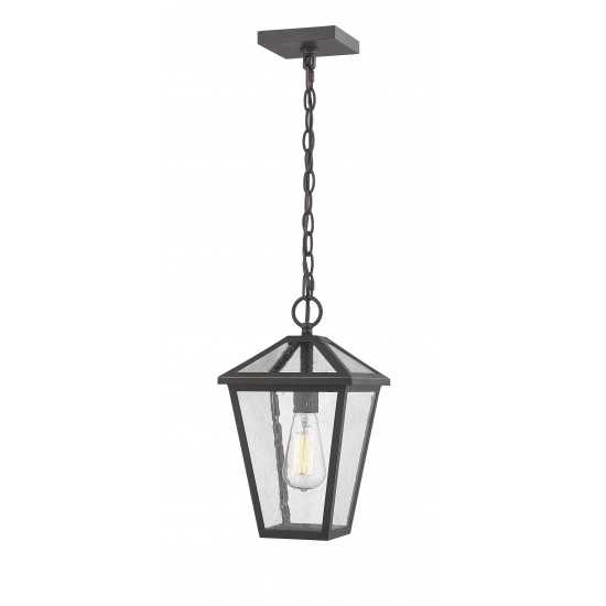 Z-Lite 1 Light Outdoor Chain Mount Ceiling Fixture