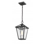 Z-Lite 1 Light Outdoor Chain Mount Ceiling Fixture