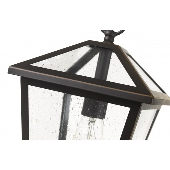 Z-Lite 1 Light Outdoor Chain Mount Ceiling Fixture