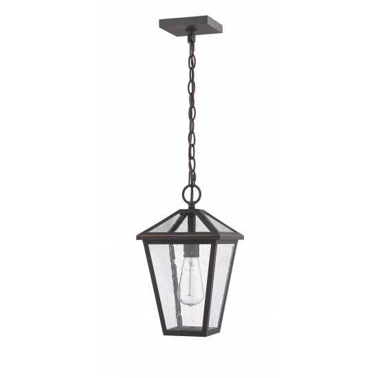 Z-Lite 1 Light Outdoor Chain Mount Ceiling Fixture