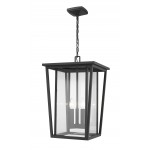 Z-Lite 3 Light Outdoor Chain Mount Ceiling Fixture