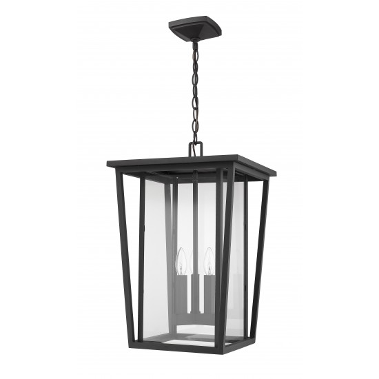 Z-Lite 3 Light Outdoor Chain Mount Ceiling Fixture