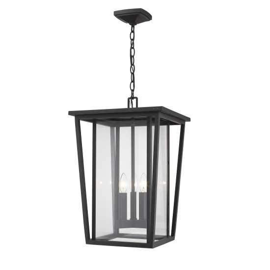 Z-Lite 3 Light Outdoor Chain Mount Ceiling Fixture