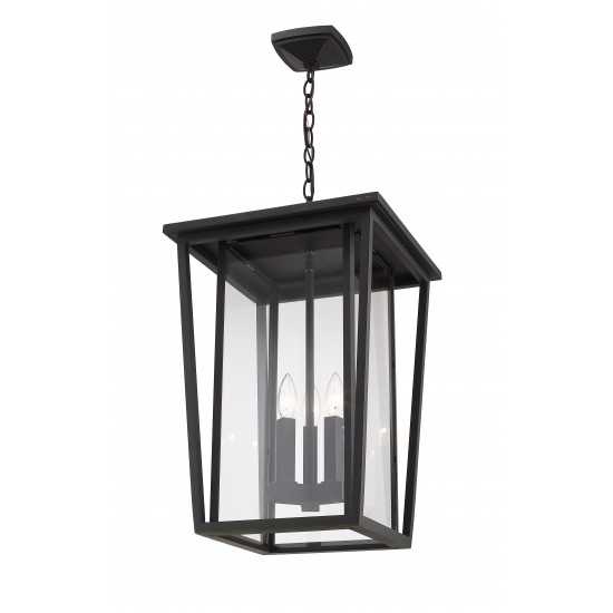 Z-Lite 3 Light Outdoor Chain Mount Ceiling Fixture