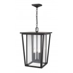 Z-Lite 3 Light Outdoor Chain Mount Ceiling Fixture