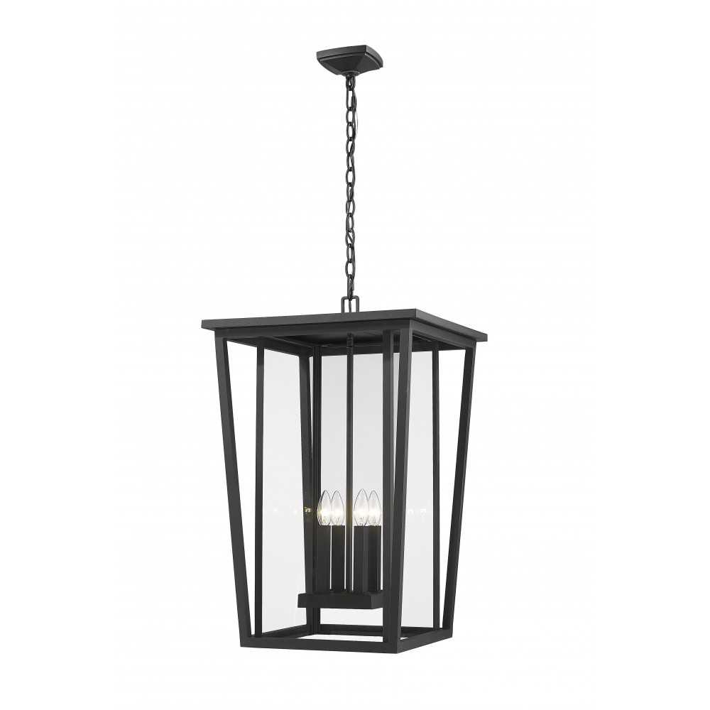 Z-Lite 4 Light Outdoor Chain Mount Ceiling Fixture