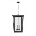 Z-Lite 4 Light Outdoor Chain Mount Ceiling Fixture