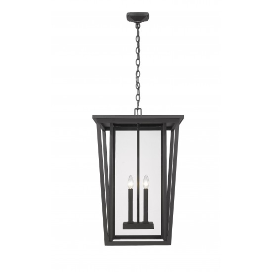 Z-Lite 4 Light Outdoor Chain Mount Ceiling Fixture