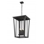 Z-Lite 4 Light Outdoor Chain Mount Ceiling Fixture